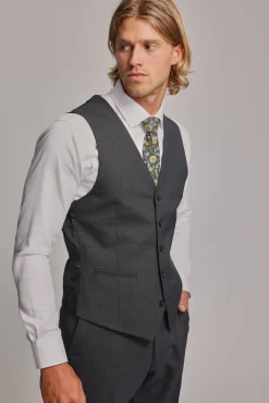 Barkers Waistcoats|Waistcoats^Mayfair ZQ Waistcoat CHARCOAL