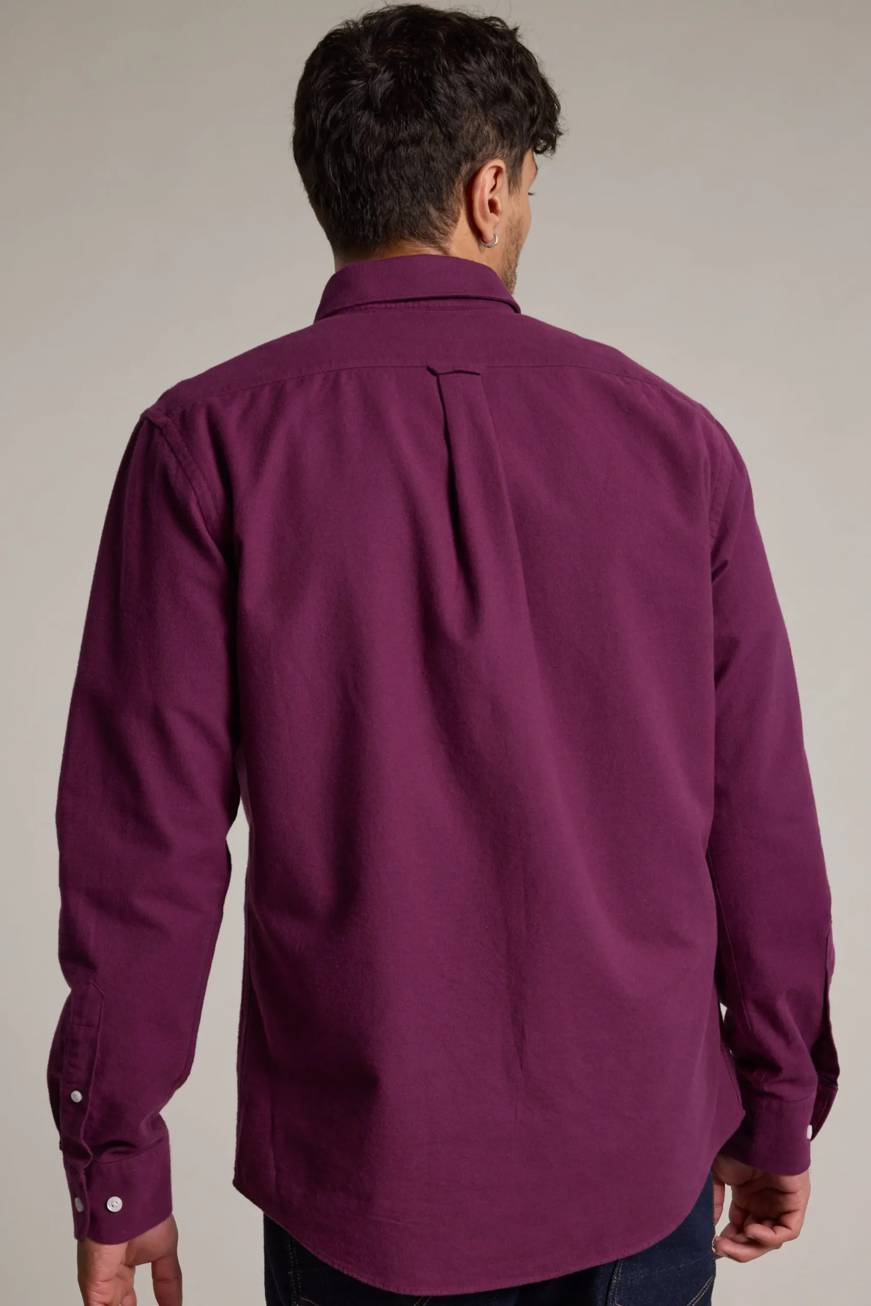 Barkers Classic Fit Shirts|Classic Fit Shirts^Maynard Oxford Shirt BERRY