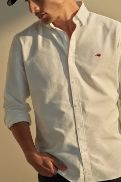 Barkers Classic Fit Shirts|Classic Fit Shirts^Maynard Oxford Shirt WHITE