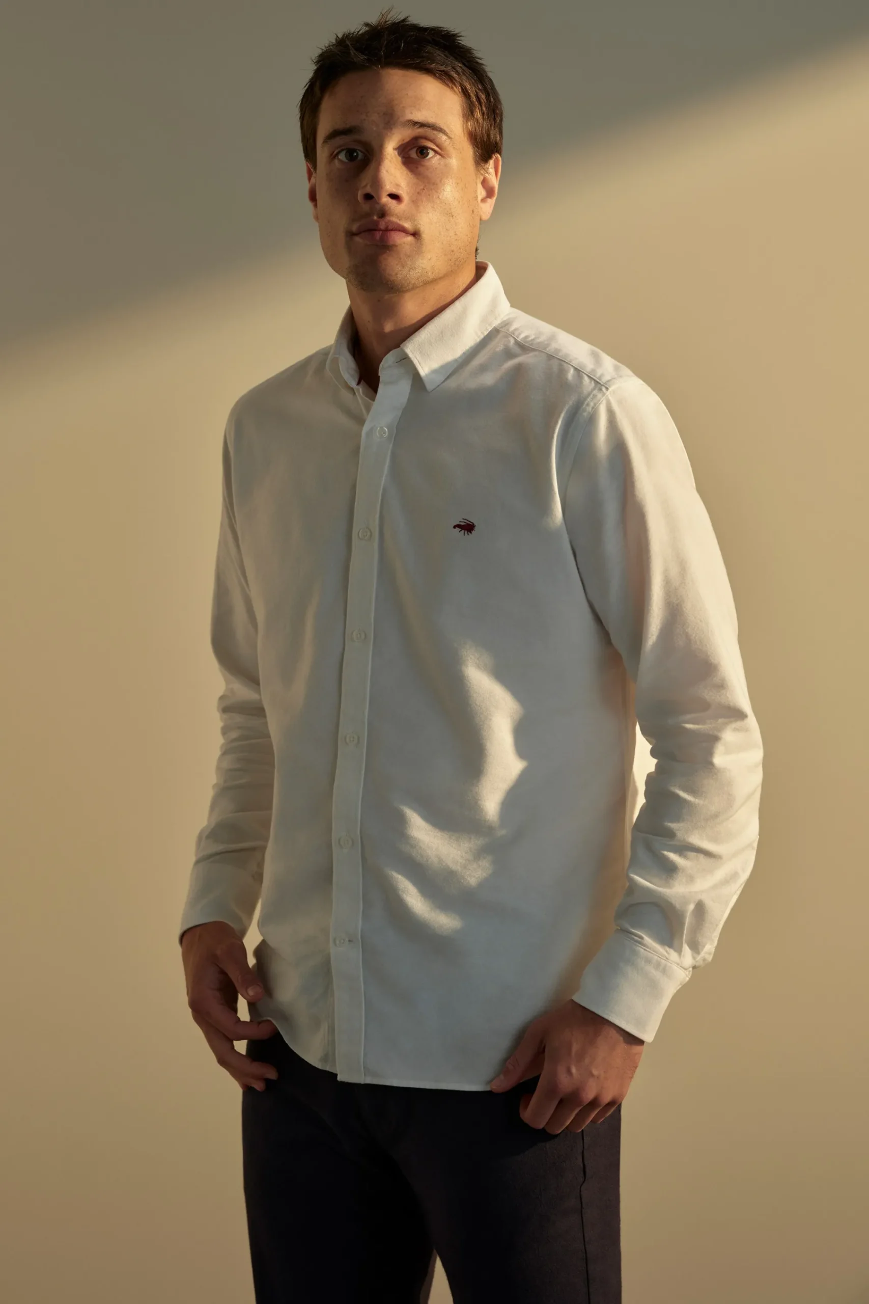 Barkers Classic Fit Shirts|Classic Fit Shirts^Maynard Oxford Shirt WHITE