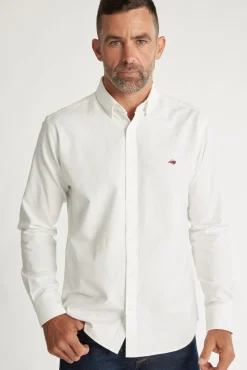 Barkers Classic Fit Shirts|Classic Fit Shirts^Maynard Oxford Shirt WHITE