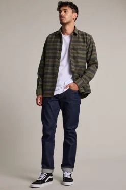 Barkers Casual Shirts|Casual Shirts^Mossock Stripe Overshirt