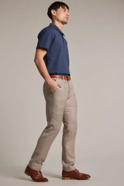 Barkers Polos|Polo Shirts^Newland Mercerised Texture Polo NAVY