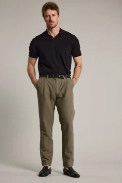 Barkers Tapered & Slim Fit Pants|Casual Pants^Newman Linen Pants KHAKI