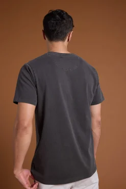 Barkers Essential Tees^Newton Washed Tee WASHED BLACK