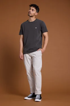 Barkers Essential Tees^Newton Washed Tee WASHED BLACK