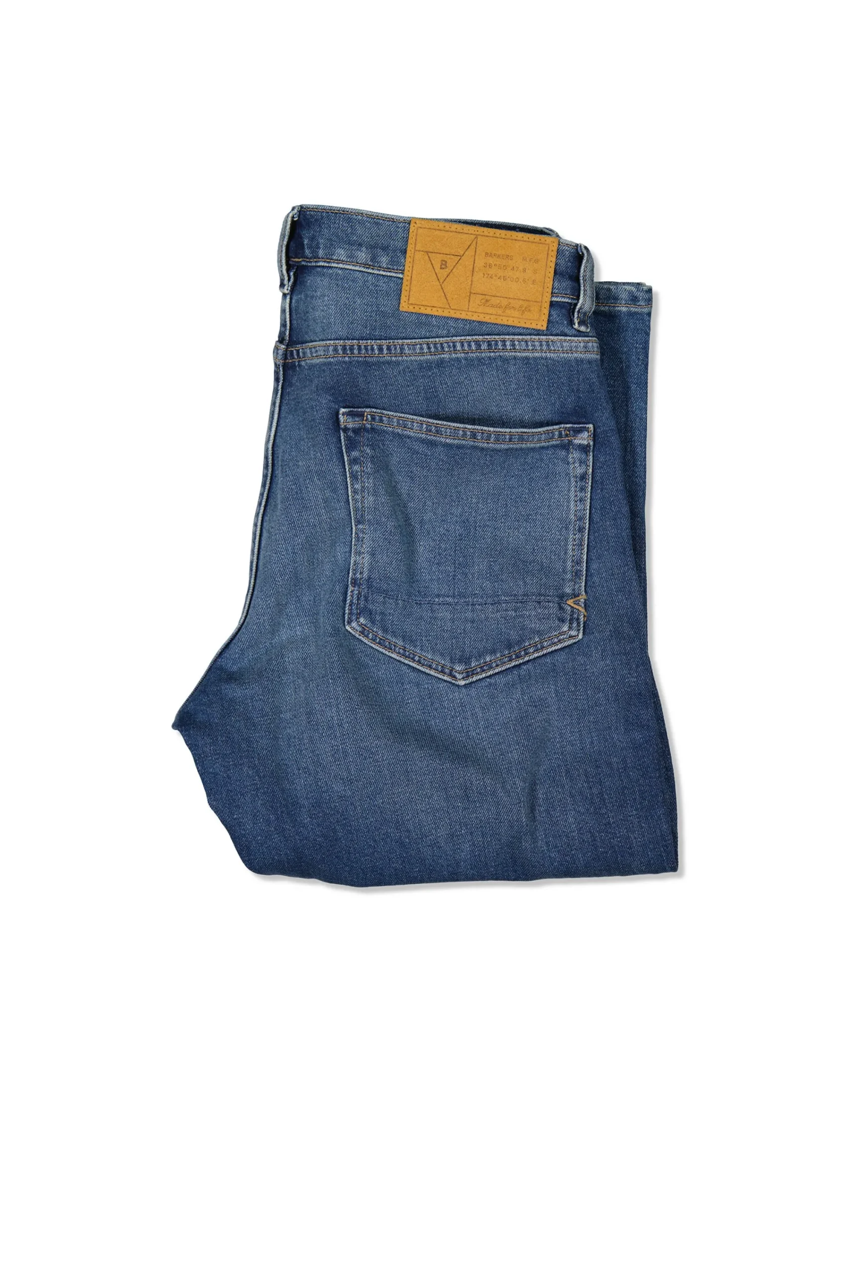 Barkers Tapered Fit Jeans|Slim Fit Jeans^Nomad Denim Taper Jeans LIGHT WASH