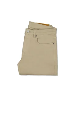 Barkers Tapered Fit Jeans|Slim Fit Jeans^Nomad Taper Coloured Jeans TAUPE