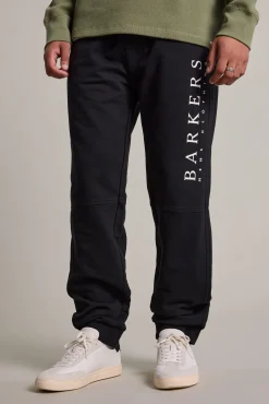 Barkers Barkers Track Pants|Track Pants^Organic Classic Print Track Pants BLACK