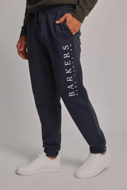 Barkers Barkers Track Pants|Track Pants^Organic Classic Print Track Pants DARK BLUE