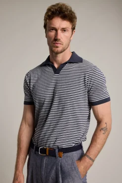 Barkers Polos|Polo Shirts^Parkway Cotton Stripe Polo