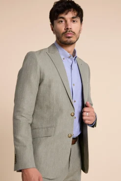 Barkers Blazers|Men'S Blazers^Pinewood Linen Blazer