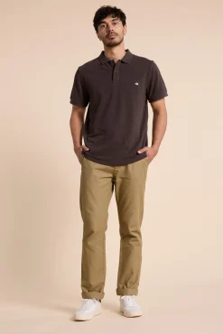 Barkers Polos|Polo Shirts^Regent Pique Polo BROWN MARL