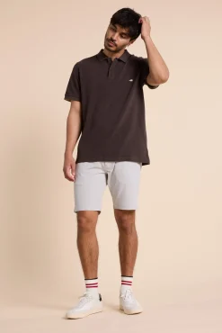 Barkers Polos|Polo Shirts^Regent Pique Polo BROWN MARL