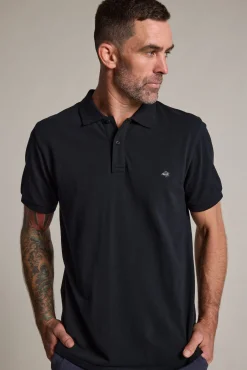 Barkers Polos|Polo Shirts^Regent Pique Polo Shirt BLACK