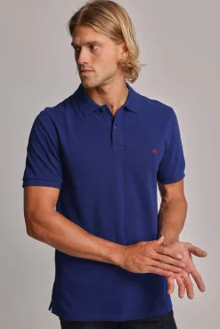 Barkers Polos|Polo Shirts^Regent Pique Polo Shirt COBALT