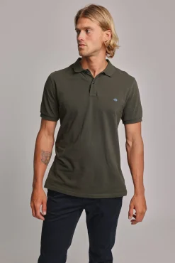 Barkers Polos|Polo Shirts^Regent Pique Polo Shirt DARK KHAKI