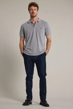 Barkers Polos|Polo Shirts^Regent Pique Polo Shirt GREY MARL