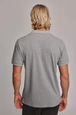 Barkers Polos|Polo Shirts^Regent Pique Polo Shirt GREY MARL