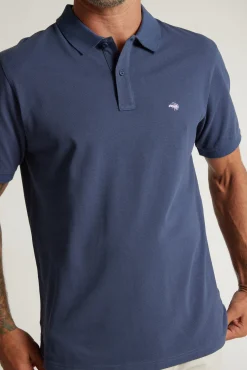 Barkers Polos|Polo Shirts^Regent Pique Polo Shirt MID BLUE