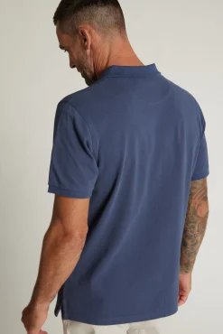 Barkers Polos|Polo Shirts^Regent Pique Polo Shirt MID BLUE