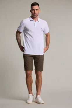 Barkers Polos|Polo Shirts^Regent Pique Polo Shirt WHITE