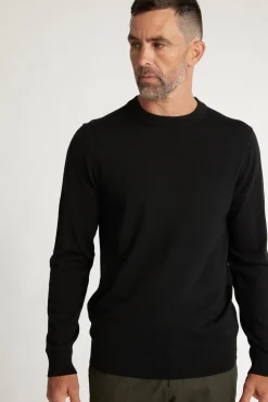 Barkers Zqrx Merino^Skyland ZQrx Merino Crew BLACK