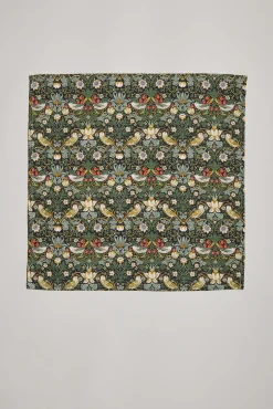 Barkers Pocket Squares|Suiting Accessories^Strawberry Thief Liberty Pocket Square