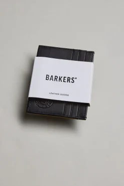 Barkers Leather Goods|Wallets^Taylor Leather Card Wallet BLACK