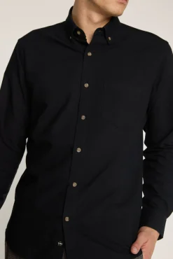 Barkers Tailored Fit Shirts|Tailored Fit Shirts^Thatcher Oxford Shirt BLACK
