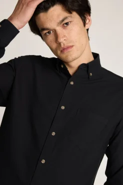 Barkers Tailored Fit Shirts|Tailored Fit Shirts^Thatcher Oxford Shirt BLACK