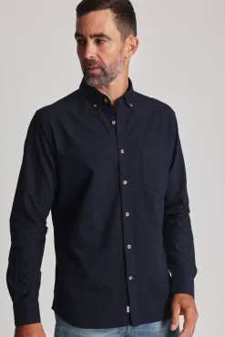 Barkers Tailored Fit Shirts|Tailored Fit Shirts^Thatcher Oxford Shirt DARK NAVY