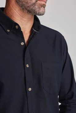 Barkers Tailored Fit Shirts|Tailored Fit Shirts^Thatcher Oxford Shirt DARK NAVY