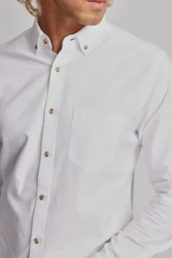 Barkers Tailored Fit Shirts|Tailored Fit Shirts^Thatcher Oxford Shirt WHITE