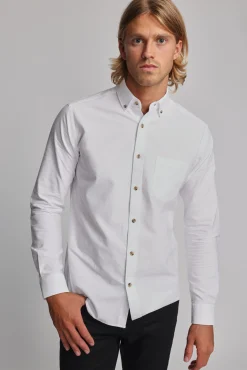 Barkers Tailored Fit Shirts|Tailored Fit Shirts^Thatcher Oxford Shirt WHITE