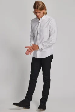 Barkers Tailored Fit Shirts|Tailored Fit Shirts^Thatcher Oxford Shirt WHITE