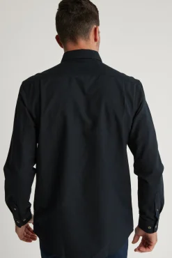Barkers Classic Fit Shirts|Classic Fit Shirts^Thatcher Oxford Shirt Classic Fit BLACK