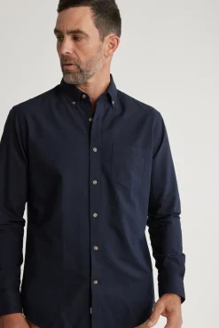 Barkers Classic Fit Shirts|Classic Fit Shirts^Thatcher Oxford Shirt Classic Fit DARK NAVY
