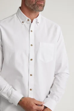 Barkers Classic Fit Shirts|Classic Fit Shirts^Thatcher Oxford Shirt Classic Fit WHITE