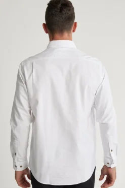 Barkers Classic Fit Shirts|Classic Fit Shirts^Thatcher Oxford Shirt Classic Fit WHITE