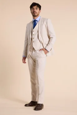 Barkers Suit Pants|Suit Pants^Thompson Textured Linen Pant