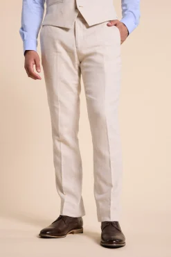 Barkers Suit Pants|Suit Pants^Thompson Textured Linen Pant