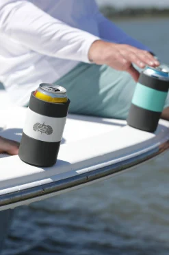Barkers Drink Bottles & Flasks^Toadfish Non-Tipping Can Cooler GRAPHITE
