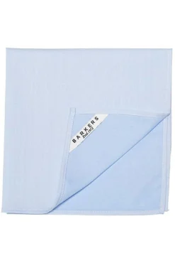 Barkers Pocket Squares^Tribeca Pocket Square LIGHT BLUE