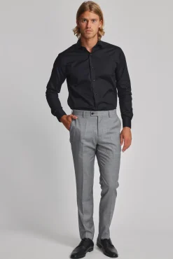 Barkers Eco Easy Care Shirts|Tailored Fit Shirts^Tribeca Regular Cuff Shirt BLACK