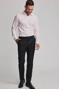 Barkers Eco Easy Care Shirts|Tailored Fit Shirts^Tribeca Regular Cuff Shirt PINK