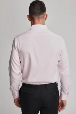 Barkers Eco Easy Care Shirts|Tailored Fit Shirts^Tribeca Regular Cuff Shirt PINK