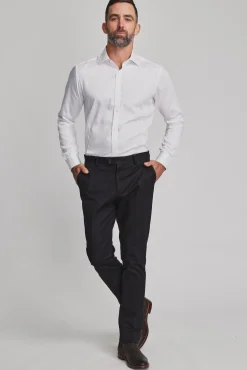 Barkers Eco Easy Care Shirts|Tailored Fit Shirts^Tribeca Regular Cuff Shirt WHITE