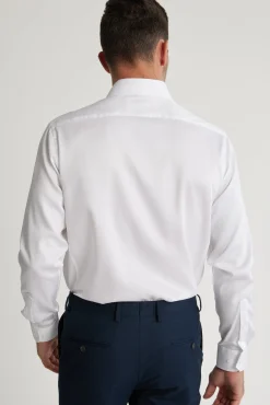 Barkers Classic Fit Shirts|Classic Fit Shirts^Tribeca Regular Cuff Shirt Classic Fit WHITE