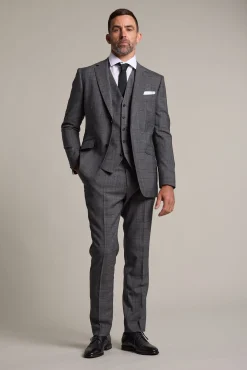 Barkers Waistcoats|Waistcoats^Vernon Check Suit Waistcoat
